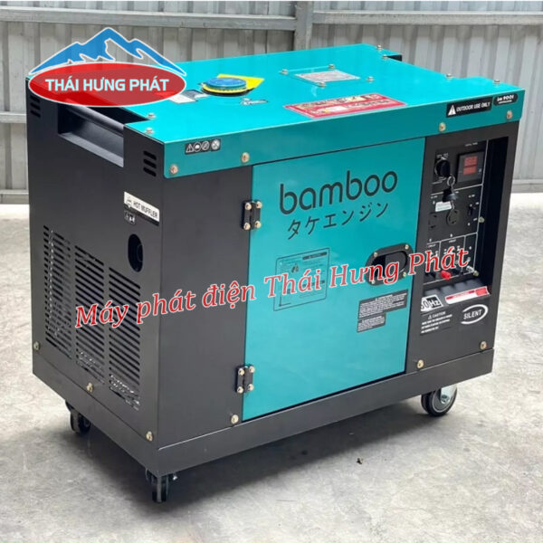 Máy phát điện chạy dầu Bamboo 7800ET | Máy phát điện chạy dầu 6kW