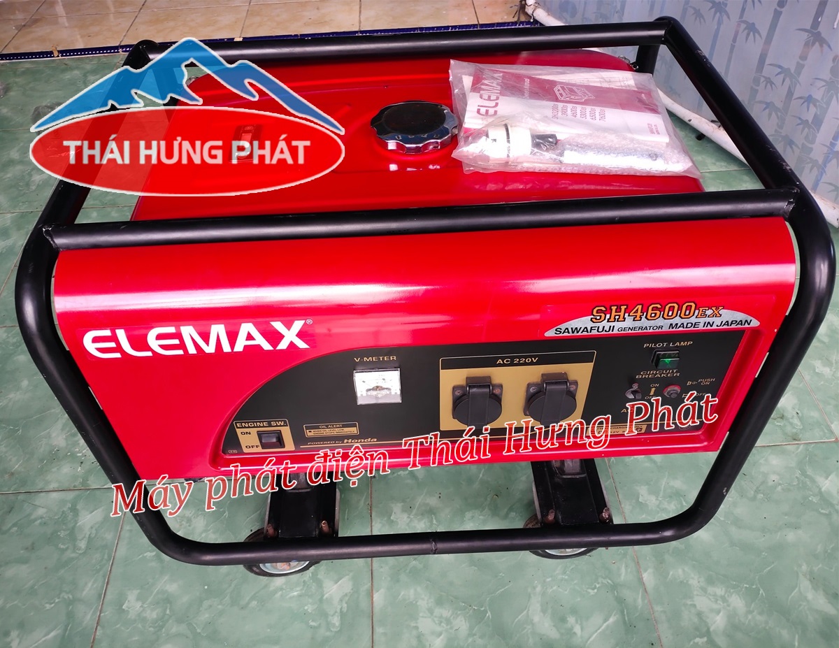 Máy phát điện Elemax SH4600EX chạy xăng 3.2kVA