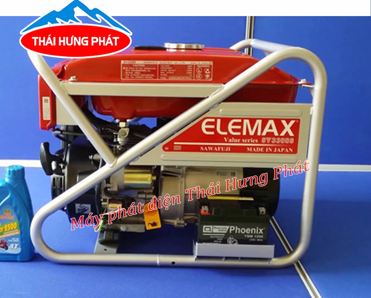 Máy phát điện Elemax SV3300S chạy xăng 2.5kVA