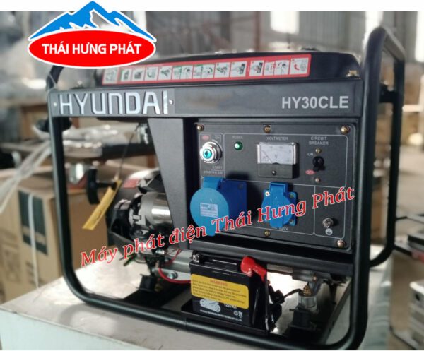 Máy phát Hyundai chạy xăng HY30CLE