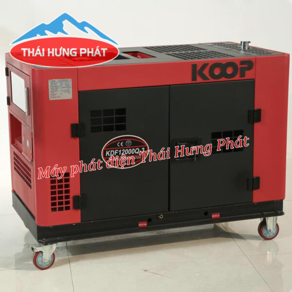 Máy phát điện Koop KDF12000Q-3 chạy dầu 10kW