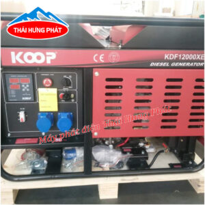Máy phát điện Koop KDF12000XE chạy dầu 10kW
