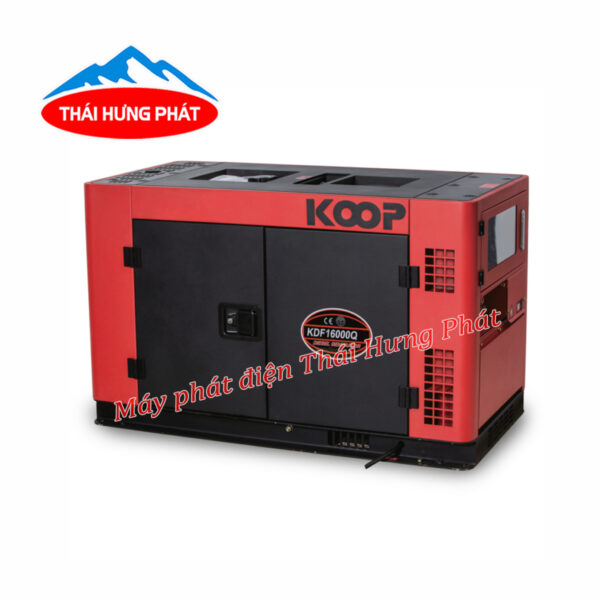 Máy phát điện Koop 15kVA chạy dầu KDF16000Q 