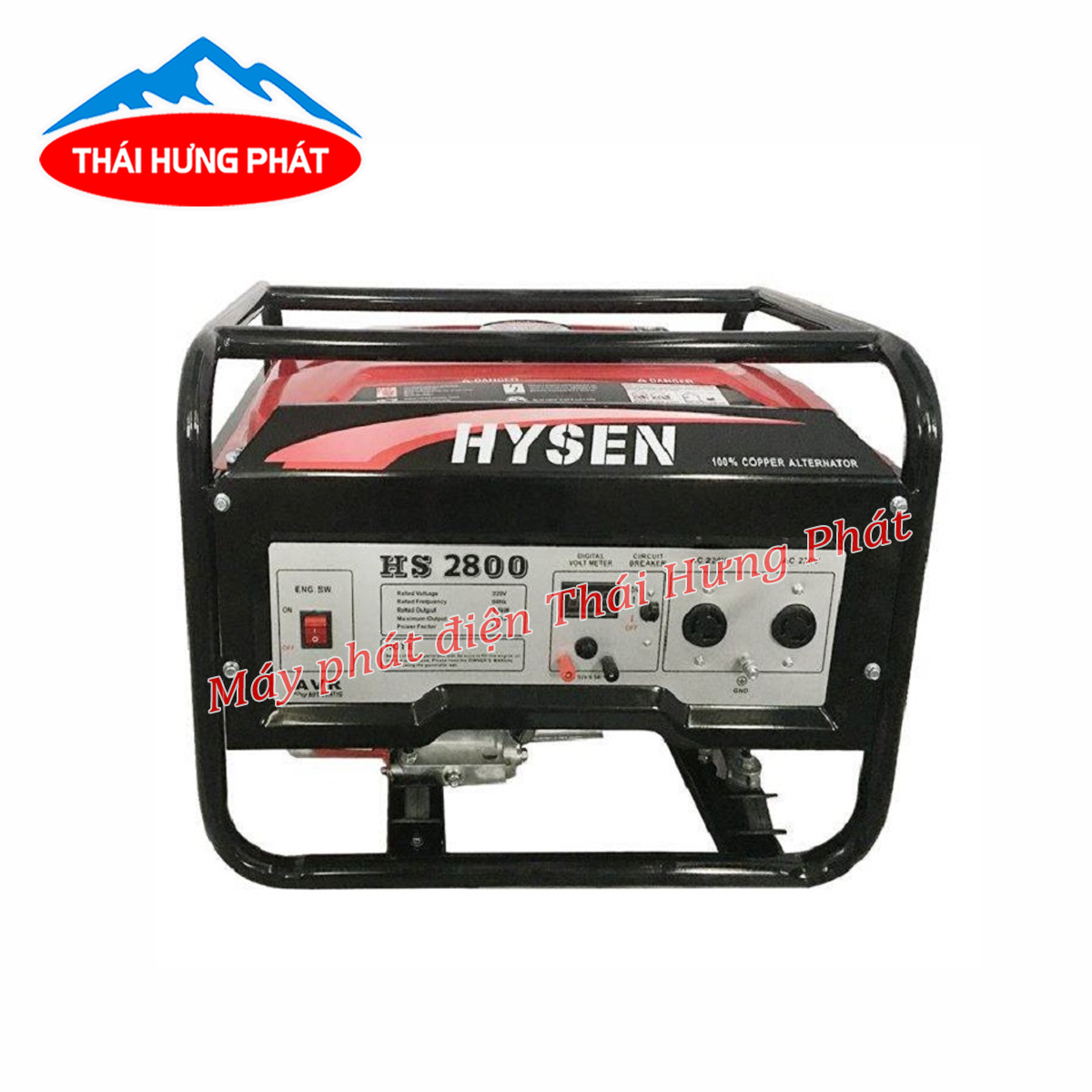Máy phát điện Hysen HS2800 2kW chạy xăng