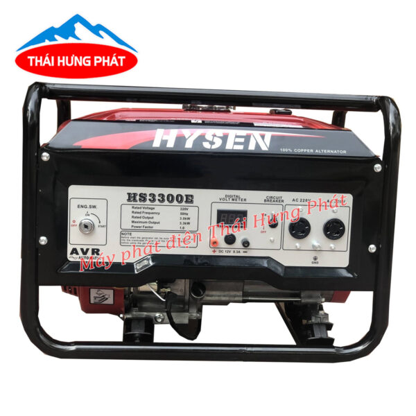 Máy phát điện Hysen HS3300E chạy xăng 3kW