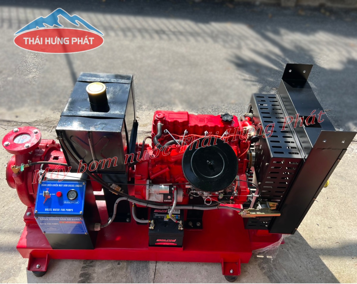 Giới thiệu sơ lược về dòng máy bơm chữa cháy diesel VNPY