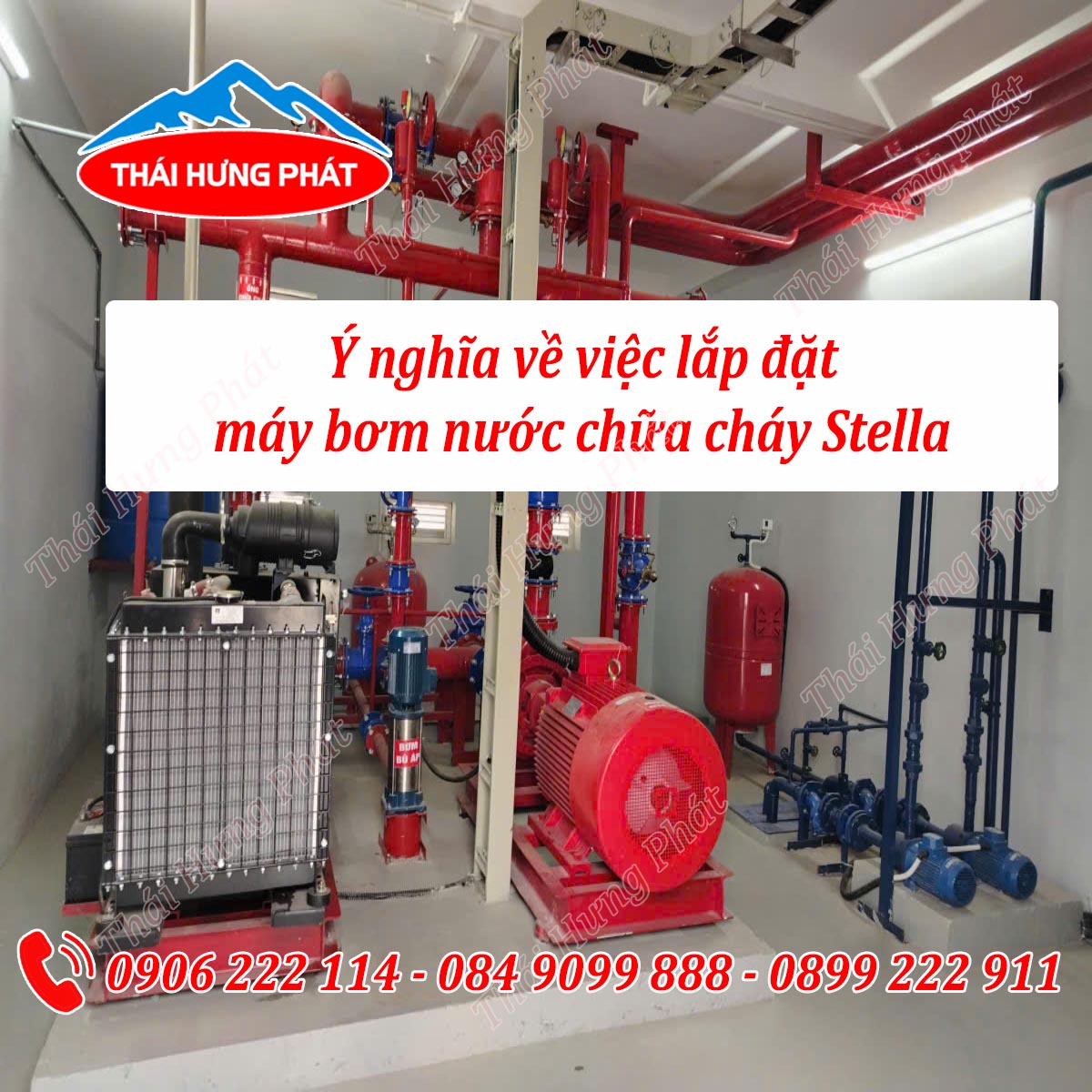 Ý nghĩa về việc lắp đặt máy bơm nước chữa cháy Stella Ý nghĩa về việc lắp đặt máy bơm nước chữa cháy Stella