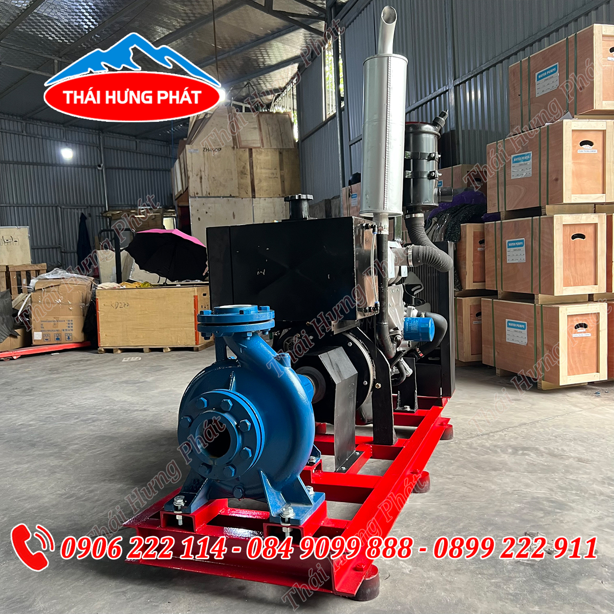 Địa chỉ cung cấp máy bơm chữa cháy Hyundai chính hãng, uy tín