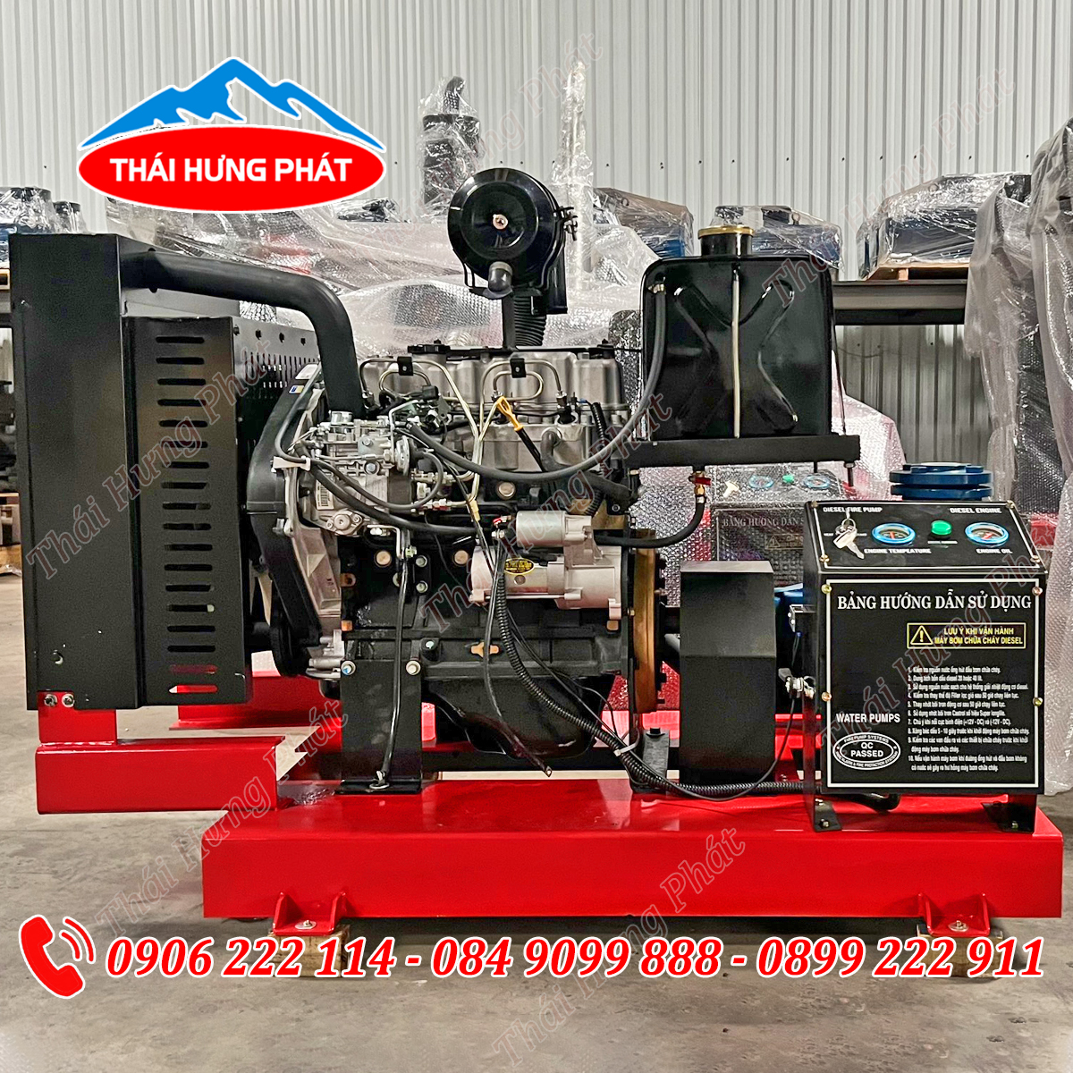 Bơm chữa cháy diesel Pentax CA 50-250A 40HP/30kW