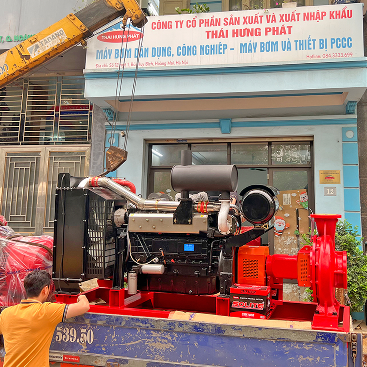 Cửa hàng máy bơm cứu hỏa uy tín tại Hà Nội | Thái Hưng Phát