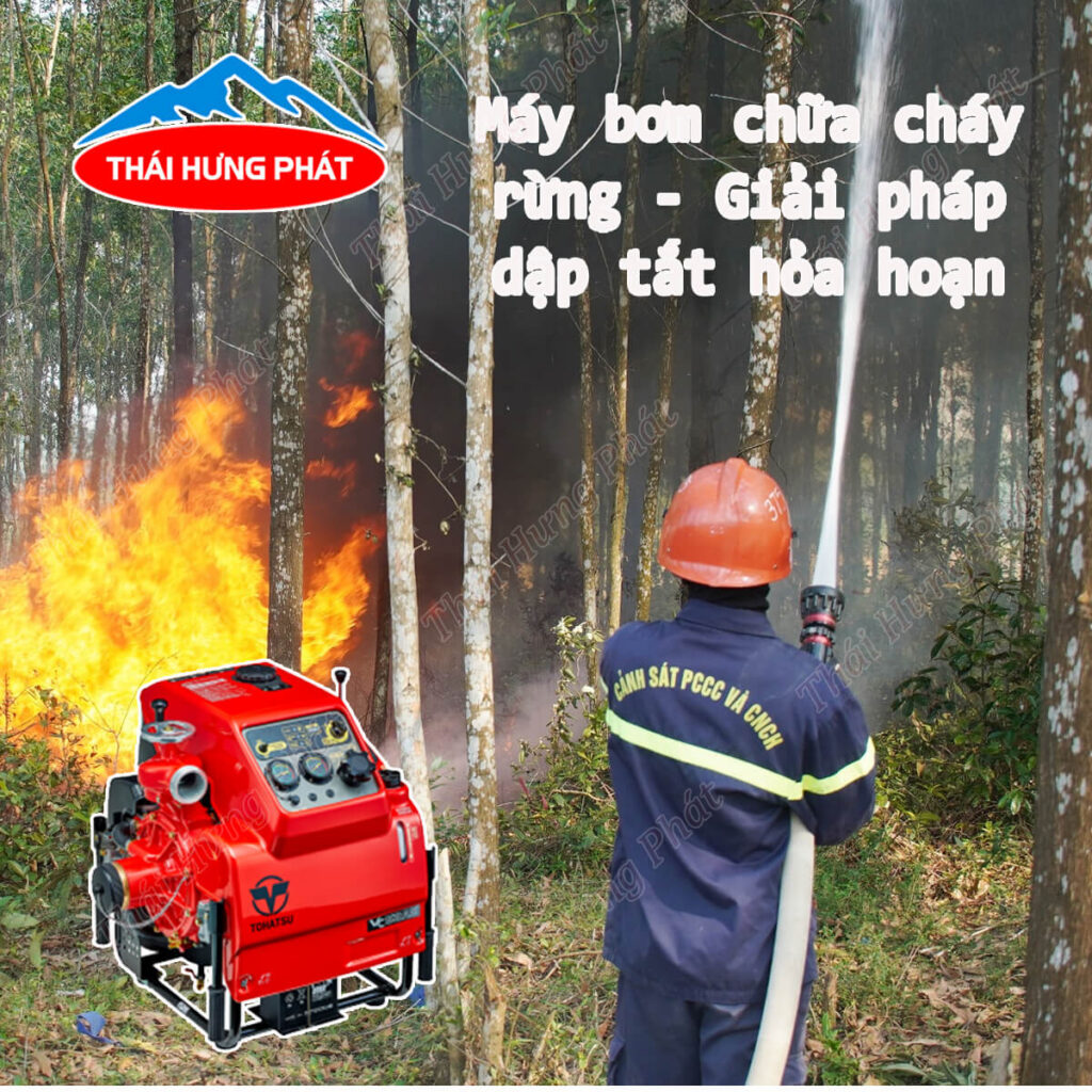 Tìm hiểu tất tần tật về máy bơm chữa cháy rừng