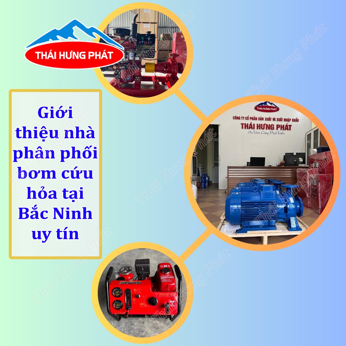 Nhà cung cấp máy bơm phòng cháy tại Bắc Ninh chất lượng, giá rẻ