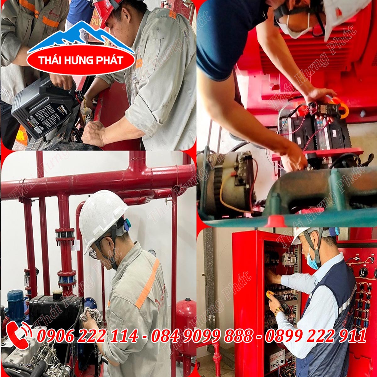 Hướng dẫn quy trình bảo trì hệ thống máy bơm chữa cháy
