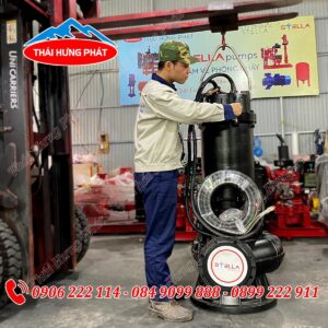 Máy bơm nước thải Stella 300WQ800-12-55/4 55kW