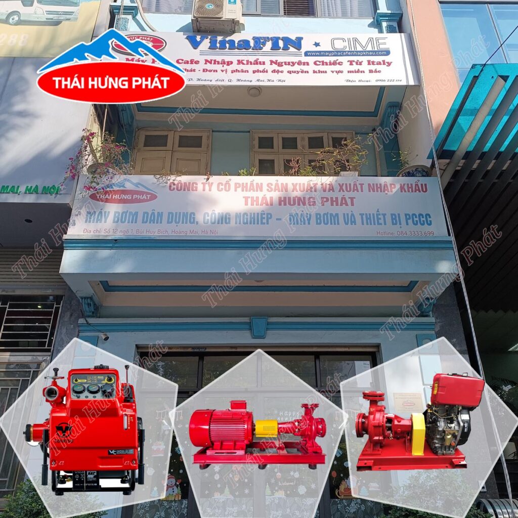 Công ty sản xuất bơm chữa cháy THP - Thái Hưng Phát uy tín số 1