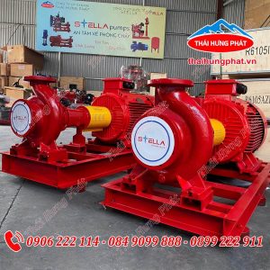 Máy bơm PCCC điện Stella STR65-315/75 75kW (100HP) trục rời