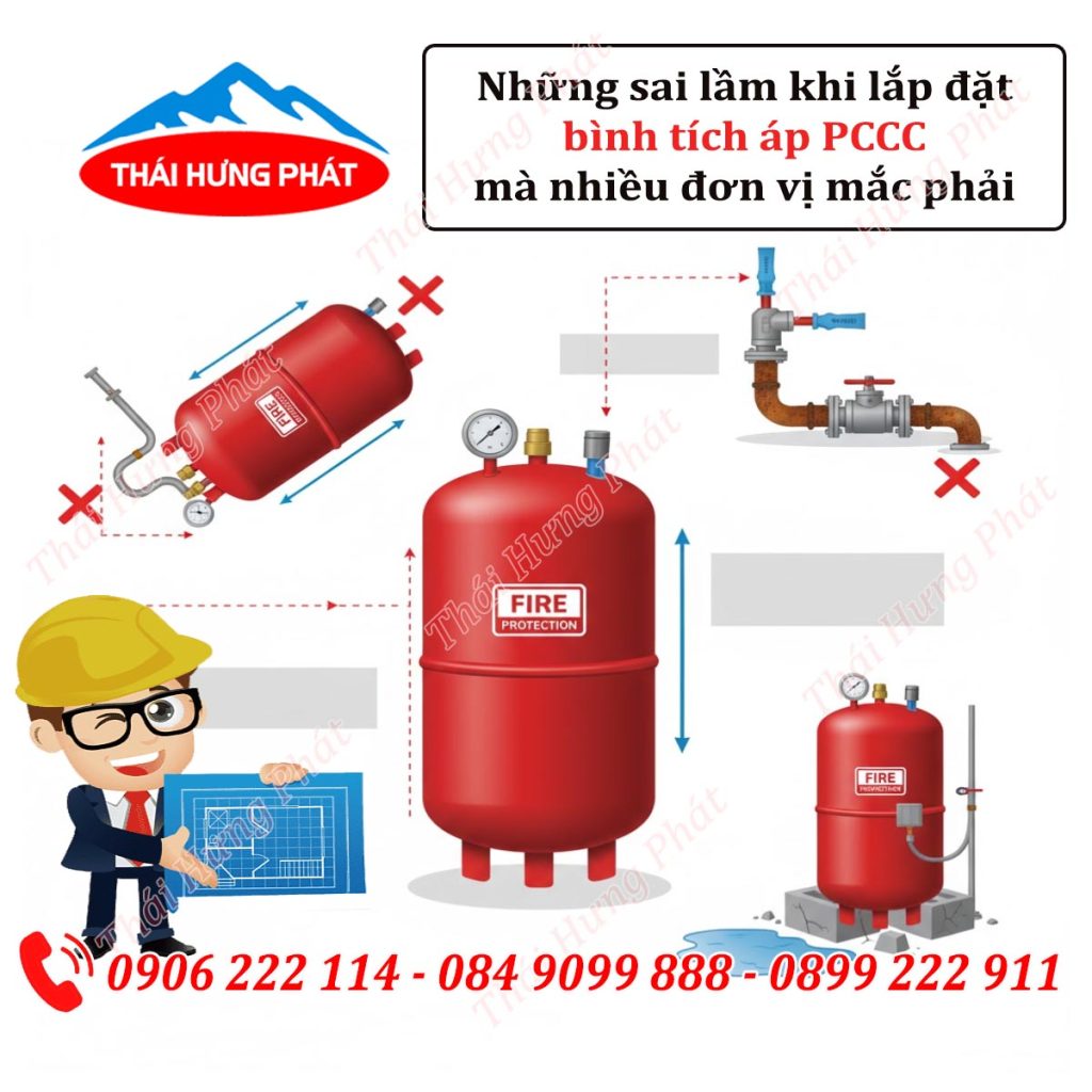 Sai lầm nguy hiểm khi lắp đặt bình áp máy bơm nước (90% đơn vị mắc phải)