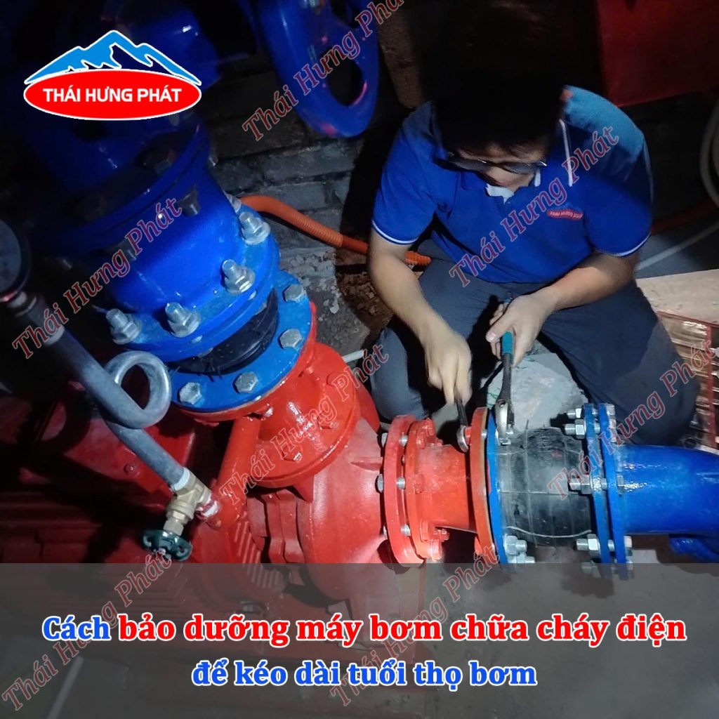 Cách bảo dưỡng máy bơm chữa cháy điện để kéo dài tuổi thọ bơm