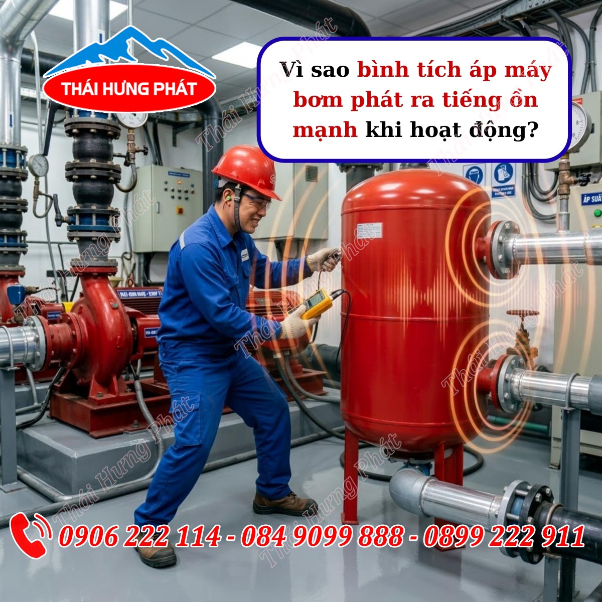 Bình tích áp có tiếng ồn khi hoạt động | Nguyên nhân và cách khắc phục Bình tích áp có tiếng ồn khi hoạt động | Nguyên nhân và cách khắc phục