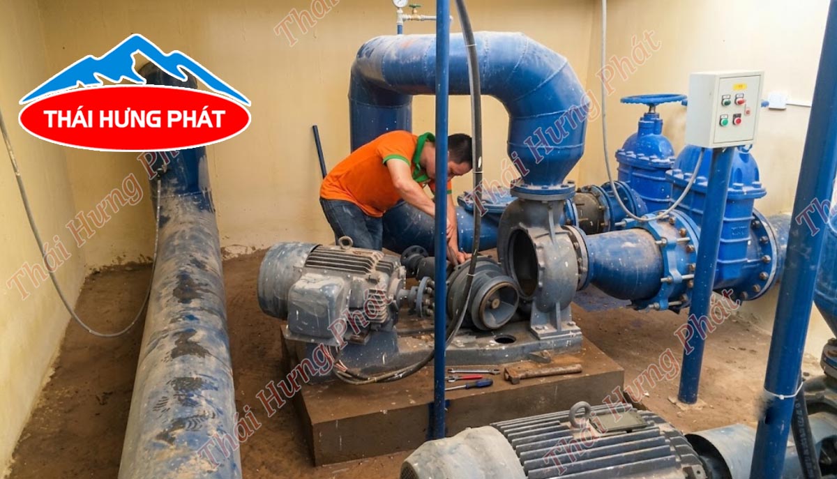 Tổng hợp nguyên nhân máy bơm công nghiệp không lên nước & cách khắc phục Tổng hợp nguyên nhân máy bơm công nghiệp không lên nước & cách khắc phục
